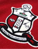Big Boy Kappa Alpha Psi Divine 9 S8 Sweater Cardigan [Crimson Red]