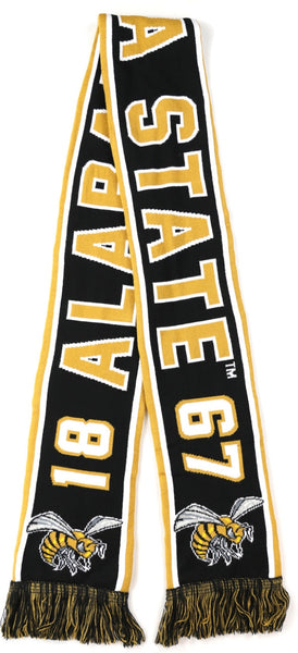 Big Boy Alabama State Hornets S10 Adult Scarf [Gold]
