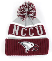 Big Boy North Carolina Central Eagles S256 Adult Beanie With Ball [Maroon]
