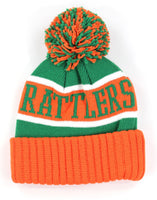 Big Boy Florida A&M Rattlers S256 Adult Beanie With Ball [Green]
