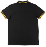 Big Boy Alpha Phi Alpha Divine 9 S6 Polo Shirt [Black]