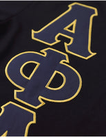 Big Boy Alpha Phi Alpha Divine 9 S6 Polo Shirt [Black]