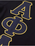 Big Boy Alpha Phi Alpha Divine 9 S6 Polo Shirt [Black]