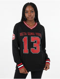 Big Boy Delta Sigma Theta Divine 9 S1 Long Sleeve Jersey [Long Sleeve - Black]