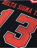 Big Boy Delta Sigma Theta Divine 9 S1 Long Sleeve Jersey [Long Sleeve - Black]