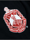 Big Boy Delta Sigma Theta Divine 9 S1 Long Sleeve Jersey [Long Sleeve - Black]