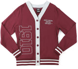 Big Boy North Carolina Central Eagles S12 Womens Cardigan [Maroon]