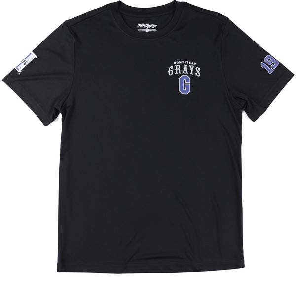 Big Boy Homestead Grays S17 Adult Dry Fit Tee [Black]