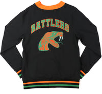 Big Boy Florida A&M Rattlers S12 Womens Cardigan [Black]