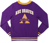 Big Boy Alcorn State Braves S12 Womens Cardigan [Purple]