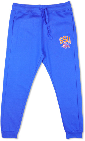 Big Boy Savannah State Tigers S3 Mens Sweatpants [Royal Blue]