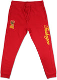 Big Boy Tuskegee Golden Tigers S2 Mens Jogger Pants [Crimson Red]