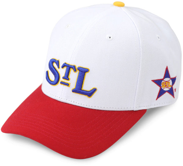Big Boy St. Louis Stars S146 Adult Legacy Cap [White]