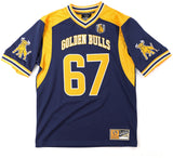 Big Boy Johnson C. Smith Golden Bulls S16 Adult Football Jersey [Navy Blue]