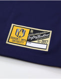 Big Boy Johnson C. Smith Golden Bulls S16 Adult Football Jersey [Navy Blue]