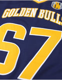 Big Boy Johnson C. Smith Golden Bulls S16 Adult Football Jersey [Navy Blue]