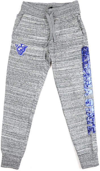 Big Boy Georgia State Panthers S2 Womens Jogger Pants [Grey]