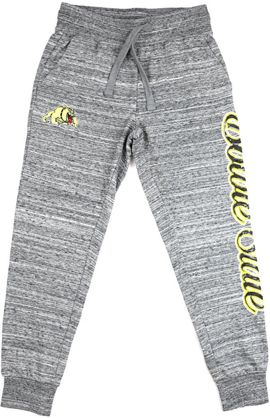 Big Boy Bowie State Bulldogs S2 Womens Jogger Pants [Grey]