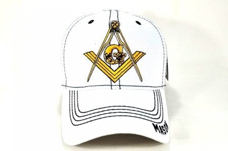 Mason MS02 Stitch Mens Cap [White]