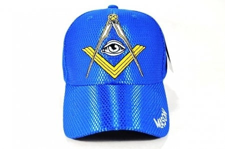 Mason MS02 Eye Jersey Mesh Mens Cap [Royal Blue]