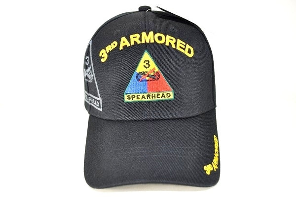 3rd Armored M1259B Shadow Mens Cap [Black]