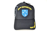 23rd Infantry M1268B Shadow Mens Cap [Black]