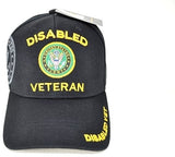 Disabled Veteran Army Emblem M1229B Shadow Mens Cap [Black]