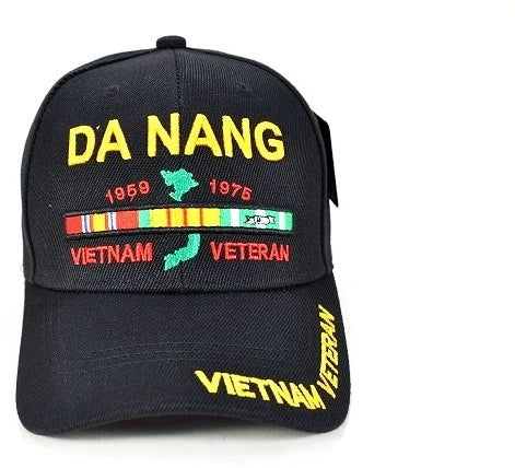 Da Nang Vietnam Veteran M391V Mens Cap [Black]
