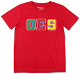 Big Boy Eastern Star Divine S17 Glitter Dry Fit Tee [Red]