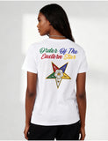 Big Boy Eastern Star Divine S17 Glitter Dry Fit Tee [White]