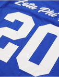 Big Boy Zeta Phi Beta Divine 9 S17 Glitter Dry Fit Tee [Royal Blue]