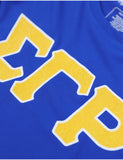 Big Boy Sigma Gamma Rho Divine 9 S17 Glitter Dry Fit Tee [Royal Blue]