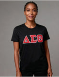 Big Boy Delta Sigma Theta Divine 9 S17 Glitter Dry Fit Tee [Black]