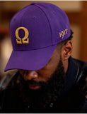 Big Boy Omega Psi Phi Divine 9 S160 Mens Cap [Purple]