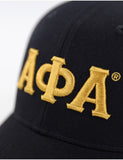 Big Boy Alpha Phi Alpha Divine 9 S160 Mens Cap [Black]