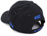 Big Boy Phi Beta Sigma Divine 9 S160 Mens Cap [Black]