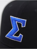 Big Boy Phi Beta Sigma Divine 9 S160 Mens Cap [Black]