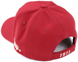 Big Boy Kappa Alpha Psi Divine 9 S159 Crest Ball Cap [Crimson Red]