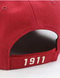 Big Boy Kappa Alpha Psi Divine 9 S159 Crest Ball Cap [Crimson Red]