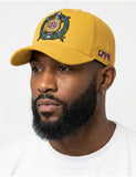 Big Boy Omega Psi Phi Divine 9 S159 Crest Ball Cap [Old Gold]