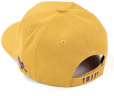 Big Boy Omega Psi Phi Divine 9 S159 Crest Ball Cap [Old Gold]