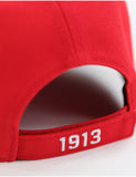 Big Boy Delta Sigma Theta Divine 9 S159 Crest Ball Cap [Red]