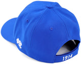 Big Boy Phi Beta Sigma Divine 9 S159 Crest Ball Cap [Royal Blue]