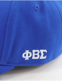 Big Boy Phi Beta Sigma Divine 9 S159 Crest Ball Cap [Royal Blue]