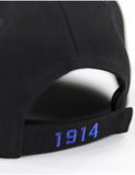 Big Boy Phi Beta Sigma Divine 9 S159 Crest Ball Cap [Black]