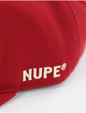 Big Boy Kappa Alpha Psi Divine 9 S144 Letter Snapback Cap [Crimson Red]