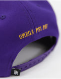 Big Boy Omega Psi Phi Divine 9 S144 Letter Snapback Cap [Purple]