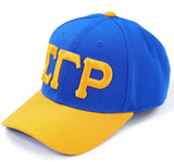 Big Boy Sigma Gamma Rho Divine 9 S160 Letter Ball Cap [Royal Blue]