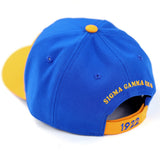 Big Boy Sigma Gamma Rho Divine 9 S160 Letter Ball Cap [Royal Blue]