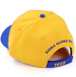 Big Boy Sigma Gamma Rho Divine 9 S160 Letter Ball Cap [Gold]